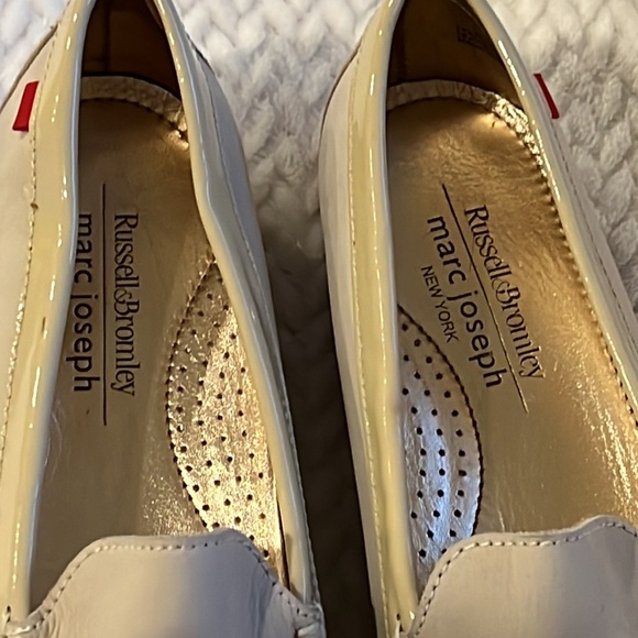 Marc Joseph Beige Leather Tassel Mocassin Leather Loafers Size 9 - Picture 6 of 11